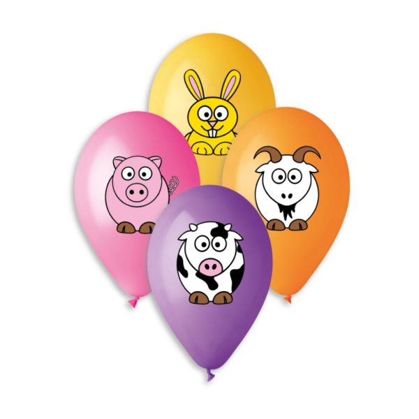 Farm theme balloons
